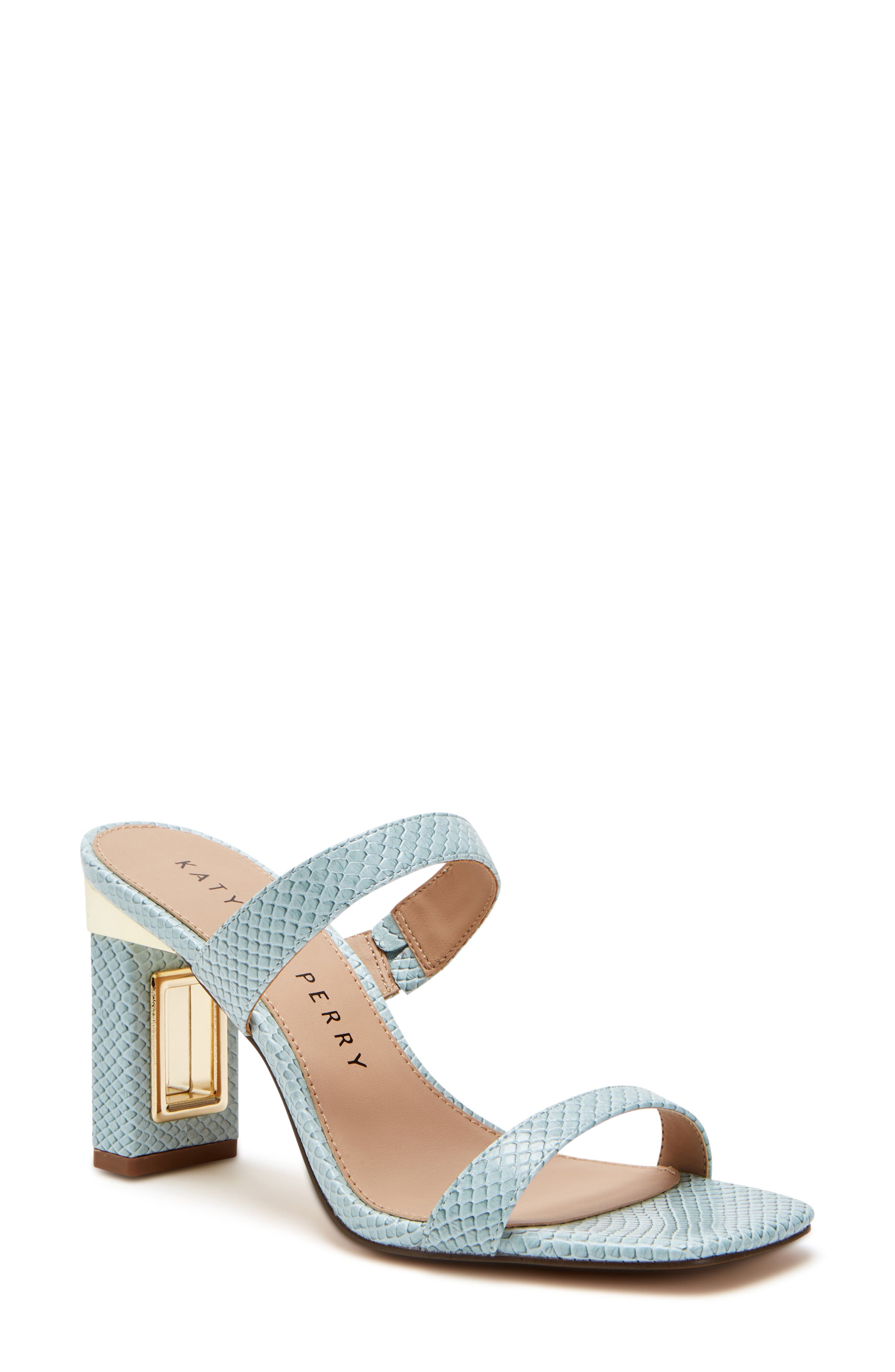 The Hollow Heel Sandal, Main, color, TRANQUIL BLUE