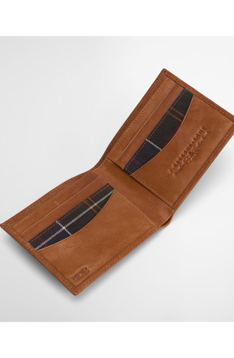 Barbour Beauly Leather Bifold Wallet, Alternate, color, 