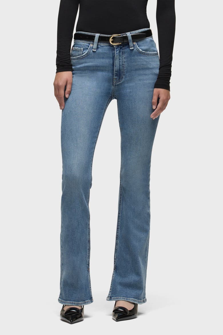 Barbara High-Rise Bootcut W/ Flap, Main, color, Reflection