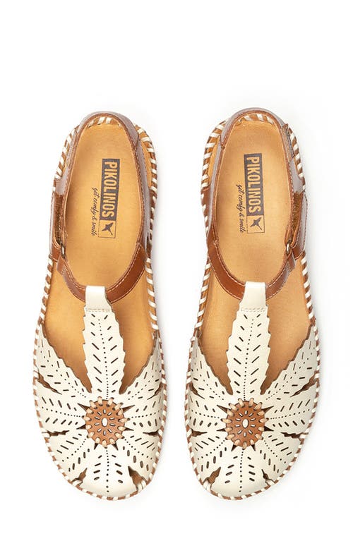 Pikolinos Vallarta T-strap Sandal In Nata