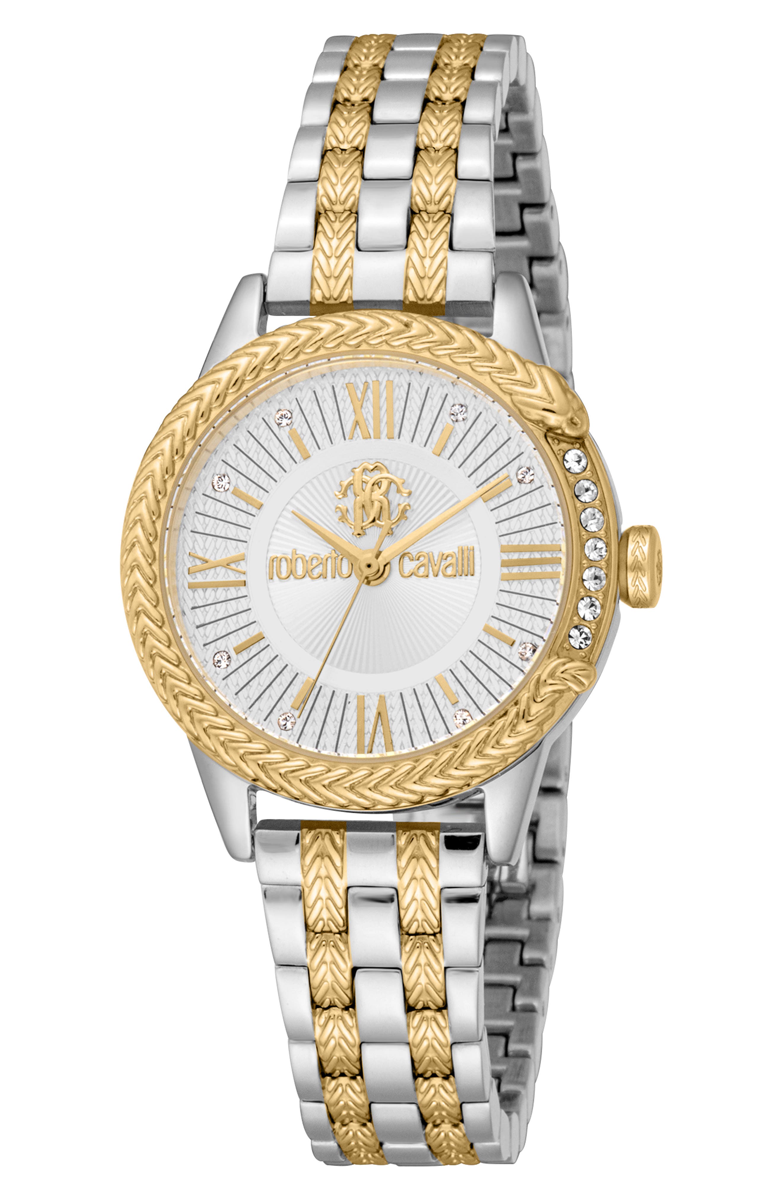 Roberto Cavalli Euforia Bracelet Watch, 30mm
