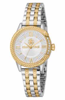 Roberto Cavalli Euforia Bracelet Watch, 30mm