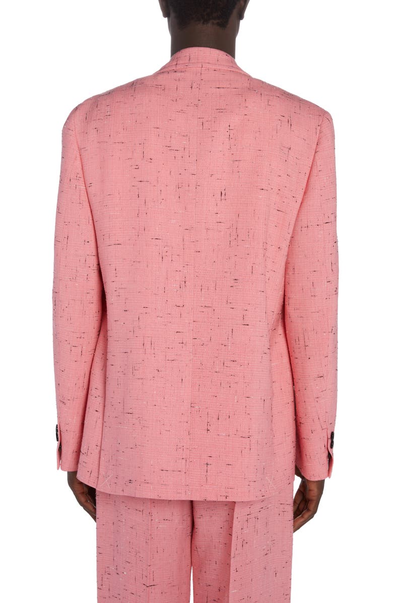 Bottega Veneta Crosshatch Viscose Blend Sport Coat, Alternate, color, 