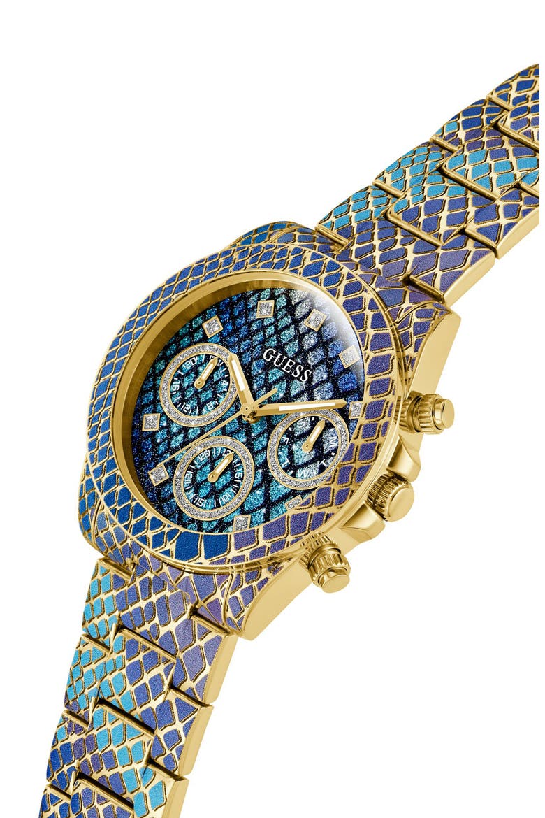Serpentina Python Pattern Bracelet Watch, 38mm, Alternate, color, MULTI