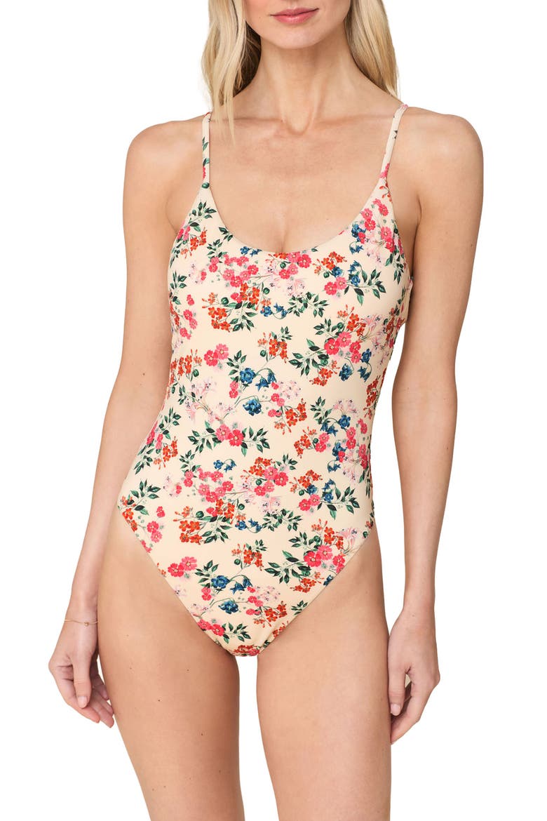 The Liku One-Piece Swimsuit, Main, color, RIVIERA FLORAL