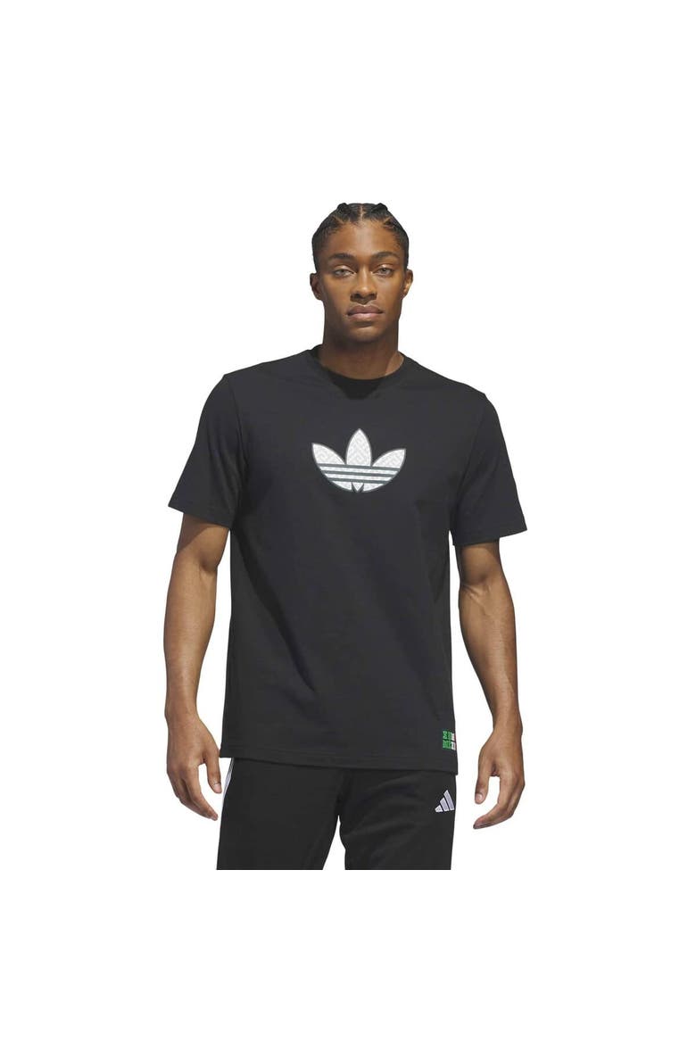 Men's adidas Black Mexico National Team 2026 Away Jersey Hook T-Shirt, Main, color, Black