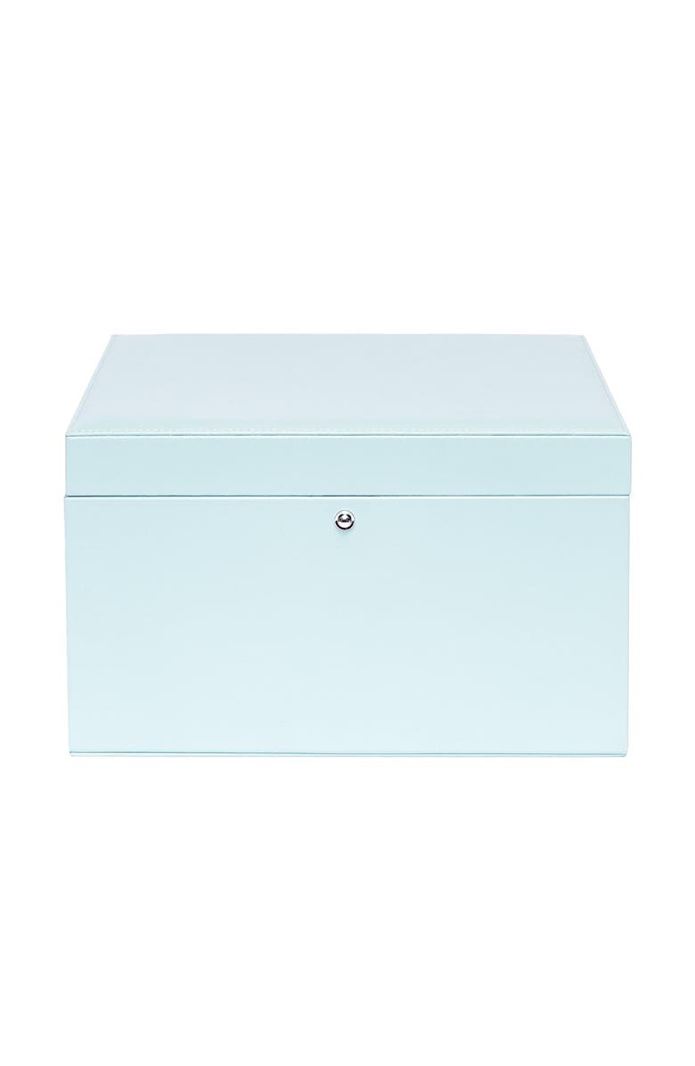 Rapport London Charlotte Jewelry Box, Alternate, color, Turquoise