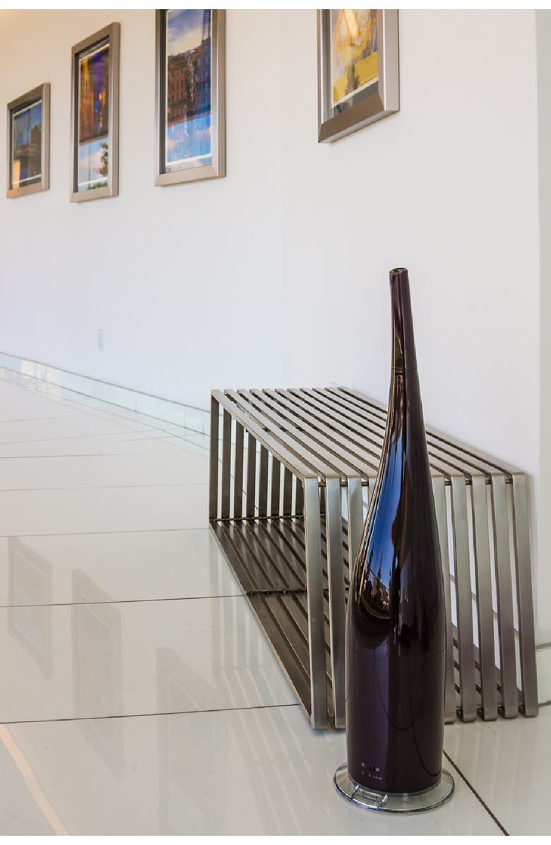 OBJECTO Aroma Humidifier Floor Standing - Glossy Brown, Alternate, color,