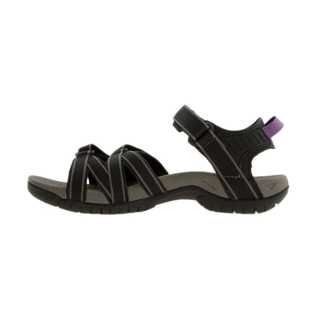 Teva 'Tirra' Sandal, Alternate, color, Black