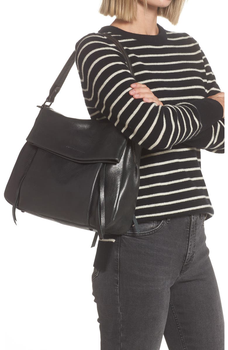 Aimee Kestenberg Golden Time Convertible Leather Hobo, Alternate, color,