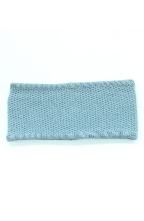 Honeycomb Stitch Cashmere Headband