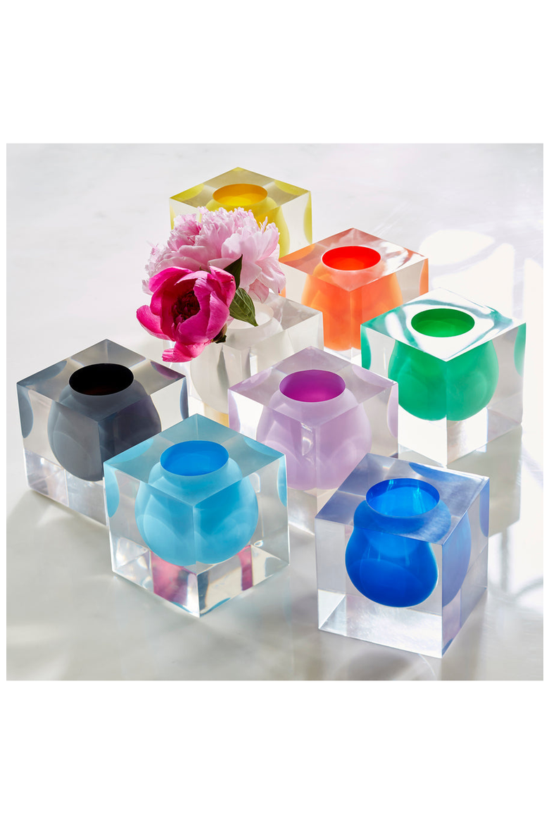 Bel Air Mini Scoop Vase, Alternate, color, Orange