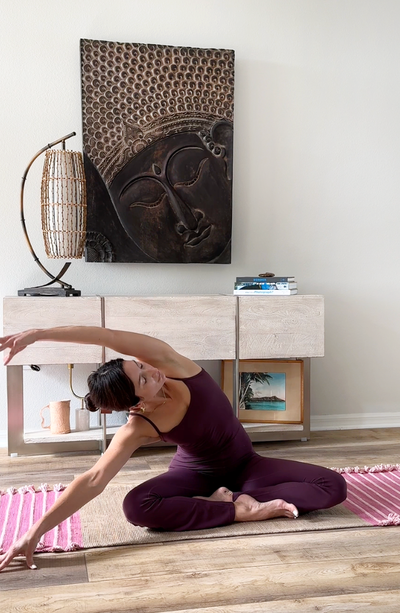 Bennd Dark Harda and Sappan Wood Ayurvedic Yoga Mat, Alternate, color, Harda / Sappan Wood