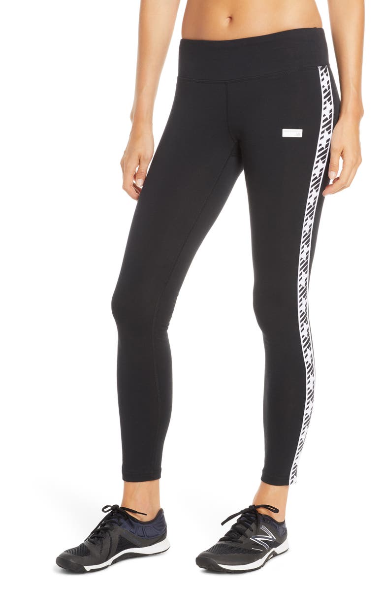 New Balance Athletics Logo Ankle Leggings, Main, color,