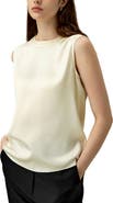 Lilysilk Sleeveless Round Neck Silk Top