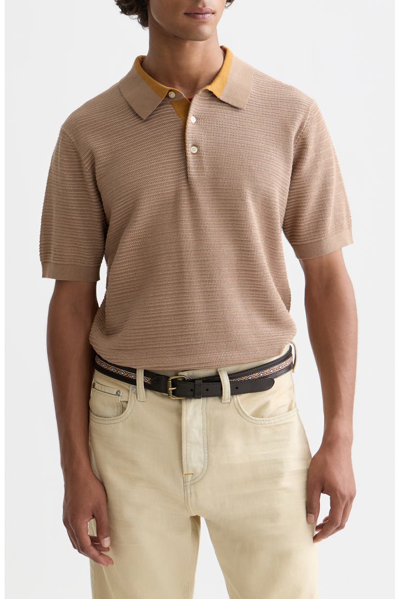 Structured Relaxed Polo, Main, color, AMPHORA