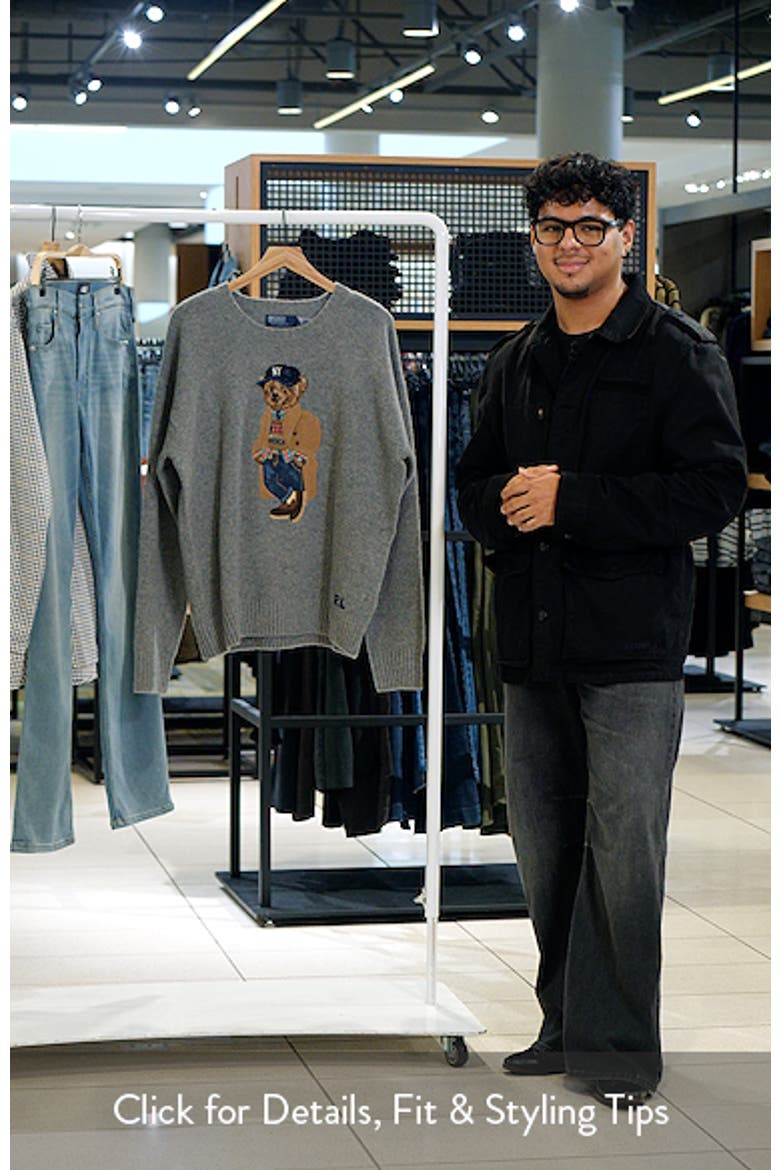 Polo Bear Wool & Cashmere Sweater video