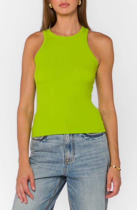 Lindy Ribbed Knit Tank