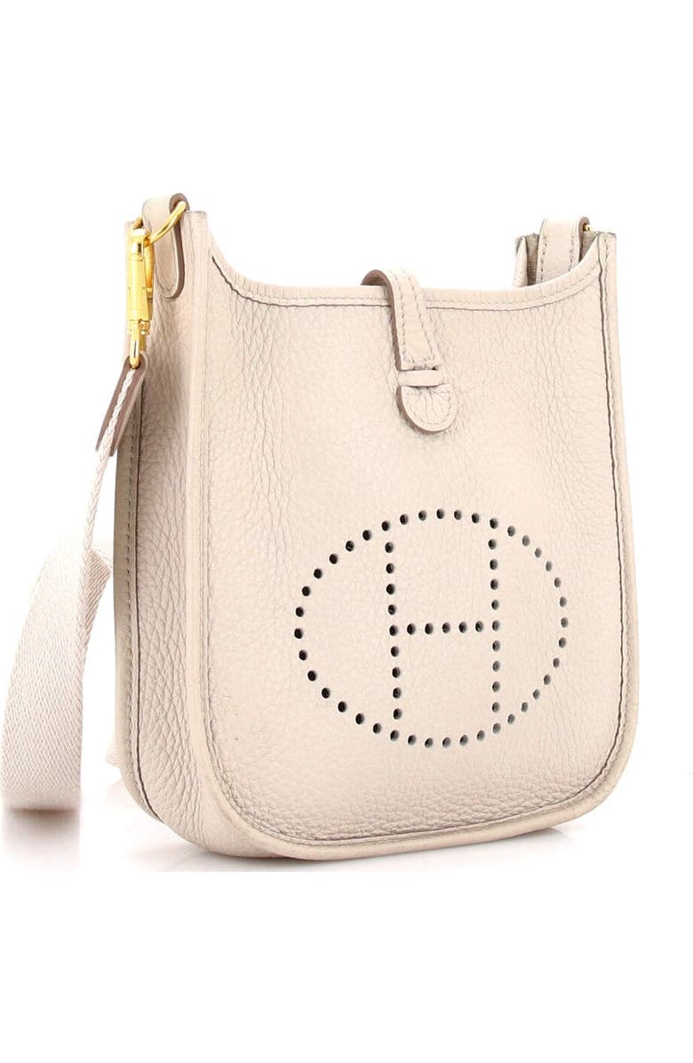 Pre-Owned Hermes Evelyne Bag Gen III Clemence TPM, Alternate, color, Beton