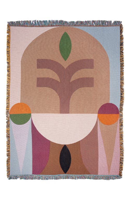 Slowdown Studio Conway Woven Throw Blanket In Multi