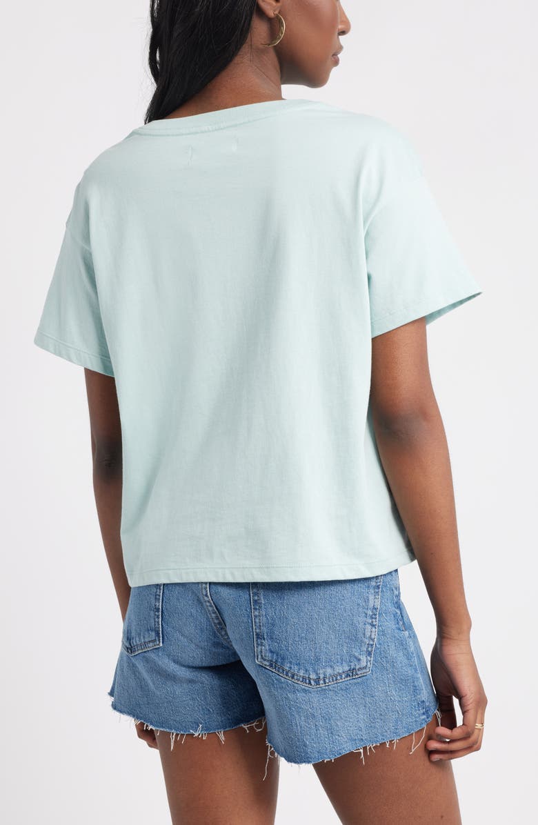 Treasure & Bond Favorite Cotton T-Shirt, Alternate, color, Teal Tide