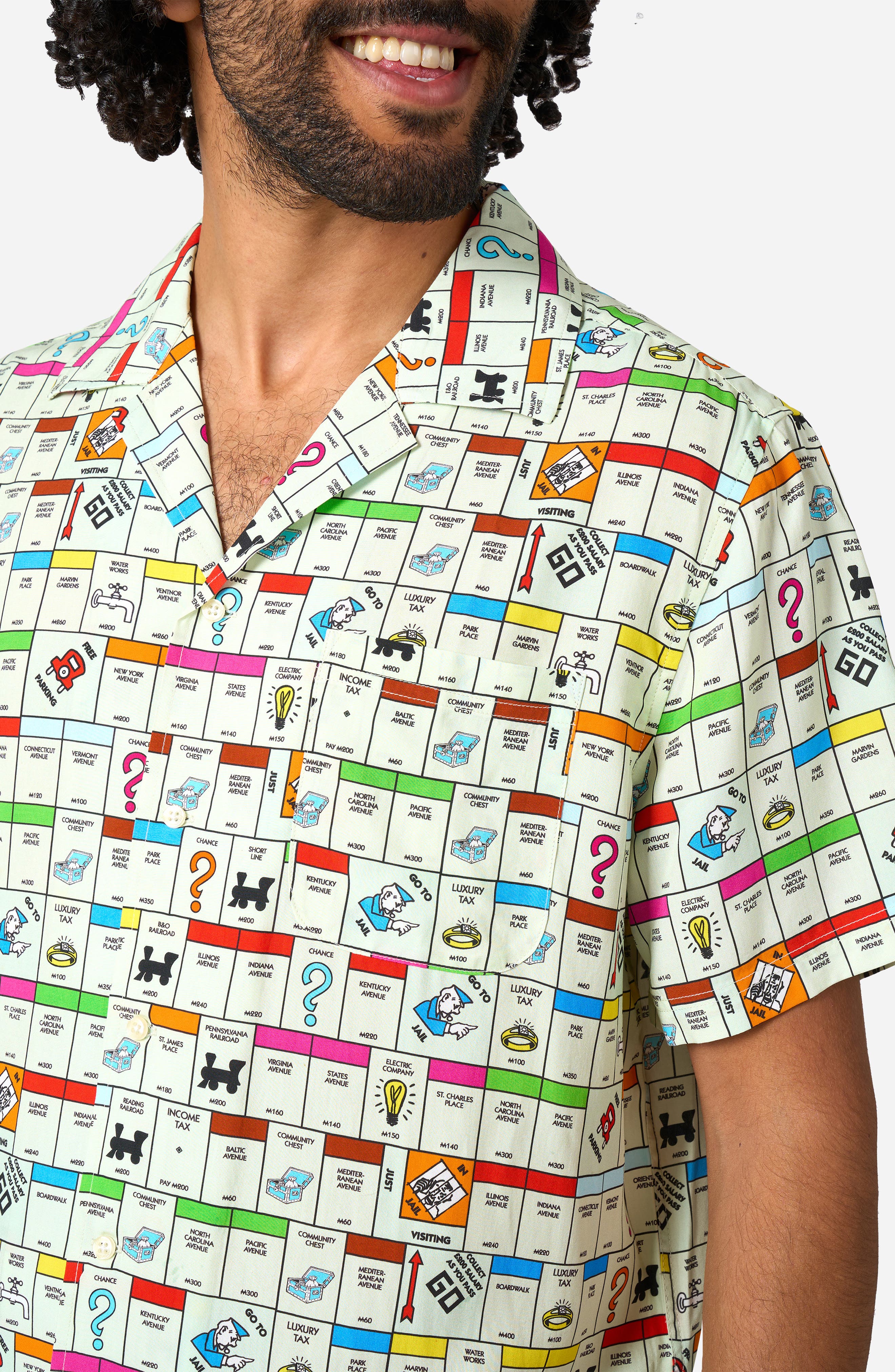 Monopoly - Board Camp Shirt - image 2