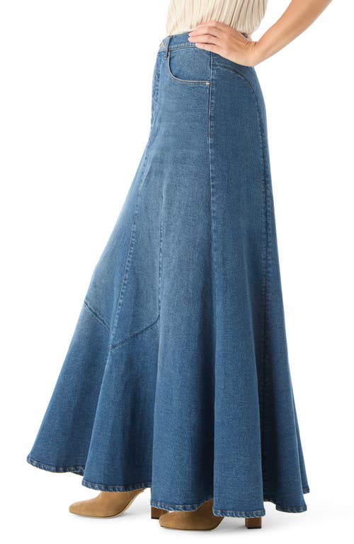 Do By Dee Ocleppo Luella Denim Maxi Skirt In Blue