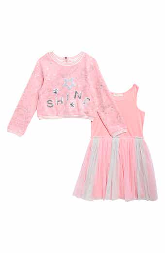 Kids' Star Two-Piece Tutu Dress & Sweatshirt Set