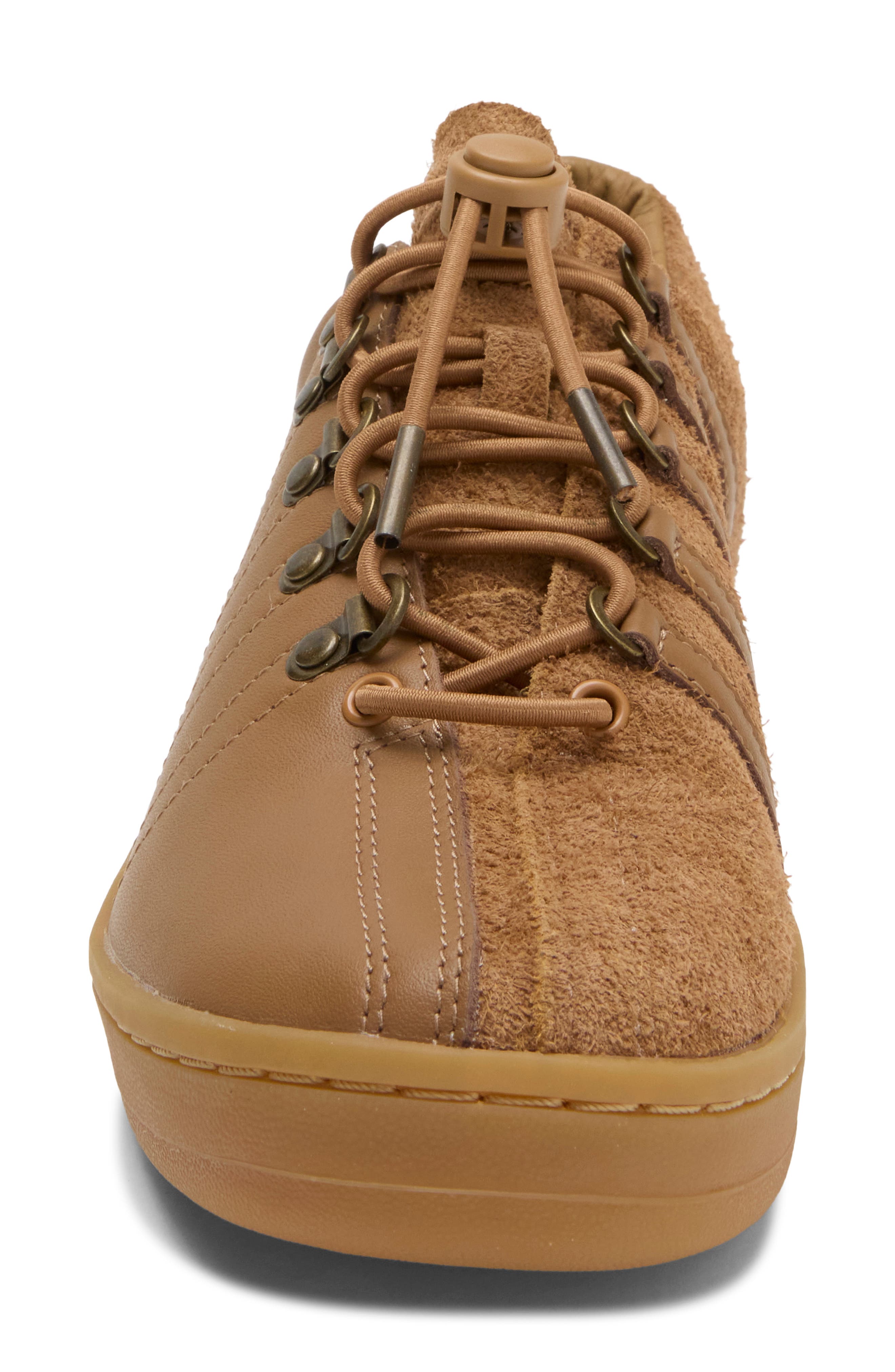 Classic 88 x Engineered Garments Leather Sneaker, Alternate, color, CHPMK/ REG GM/ DKGM