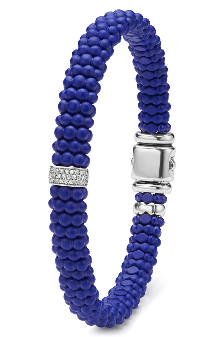 Men's Anthem Marine Ceramic Bracelet, Alternate, color, BLUE