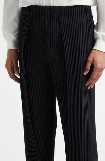 Homme Plissé Issey Miyake Bottoms 1 Pleated Straight Leg