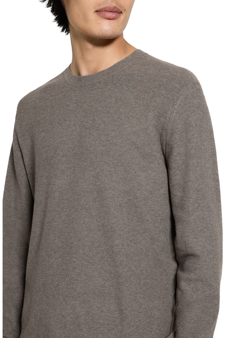 Riland Crewneck Sweater, Alternate, color, MOREL MELANGE