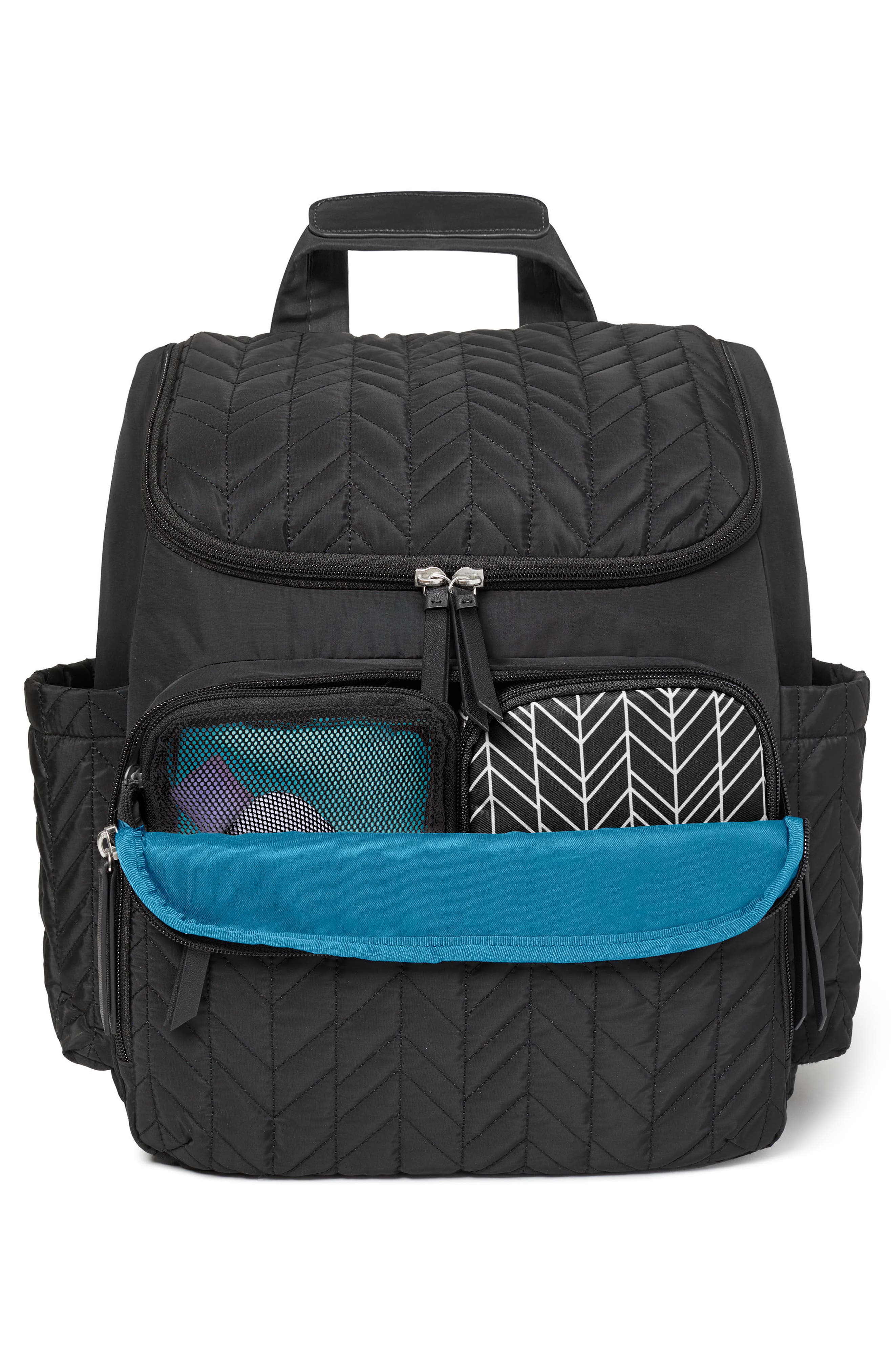 Skip Hop 'Forma' Diaper Backpack, Alternate, color, Jet Black
