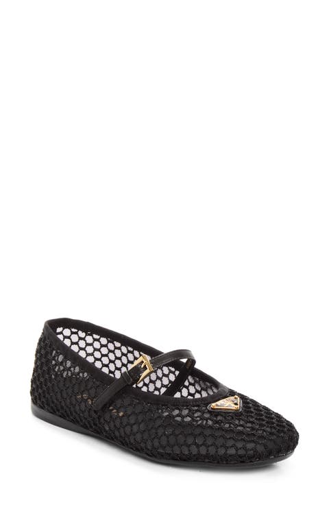 Mesh Logo Mary Jane