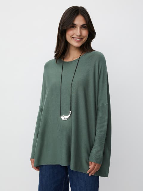 Long Sleeve Round Neck Knit Sweater