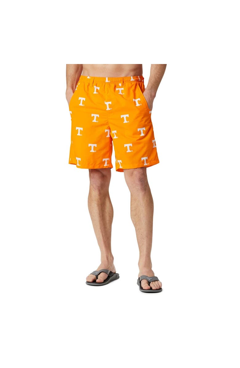 Columbia Men's Columbia Tennessee Orange Tennessee Volunteers Backcast III Printed Short, Main, color, Tennessee Orange