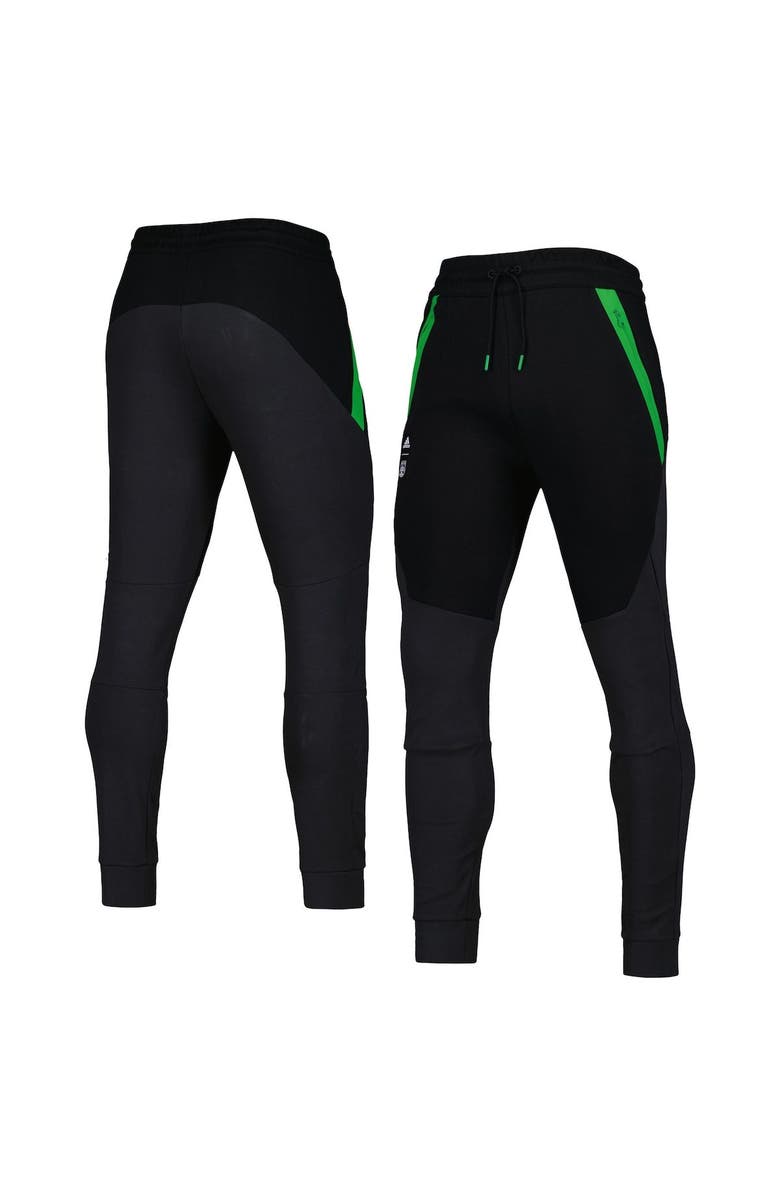 adidas Men's adidas Black Austin FC 2023 Player Club Travel Pants, Main, color, Black