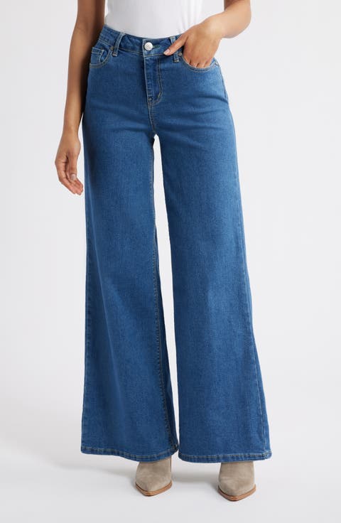 High Waist Wide Leg Jeans