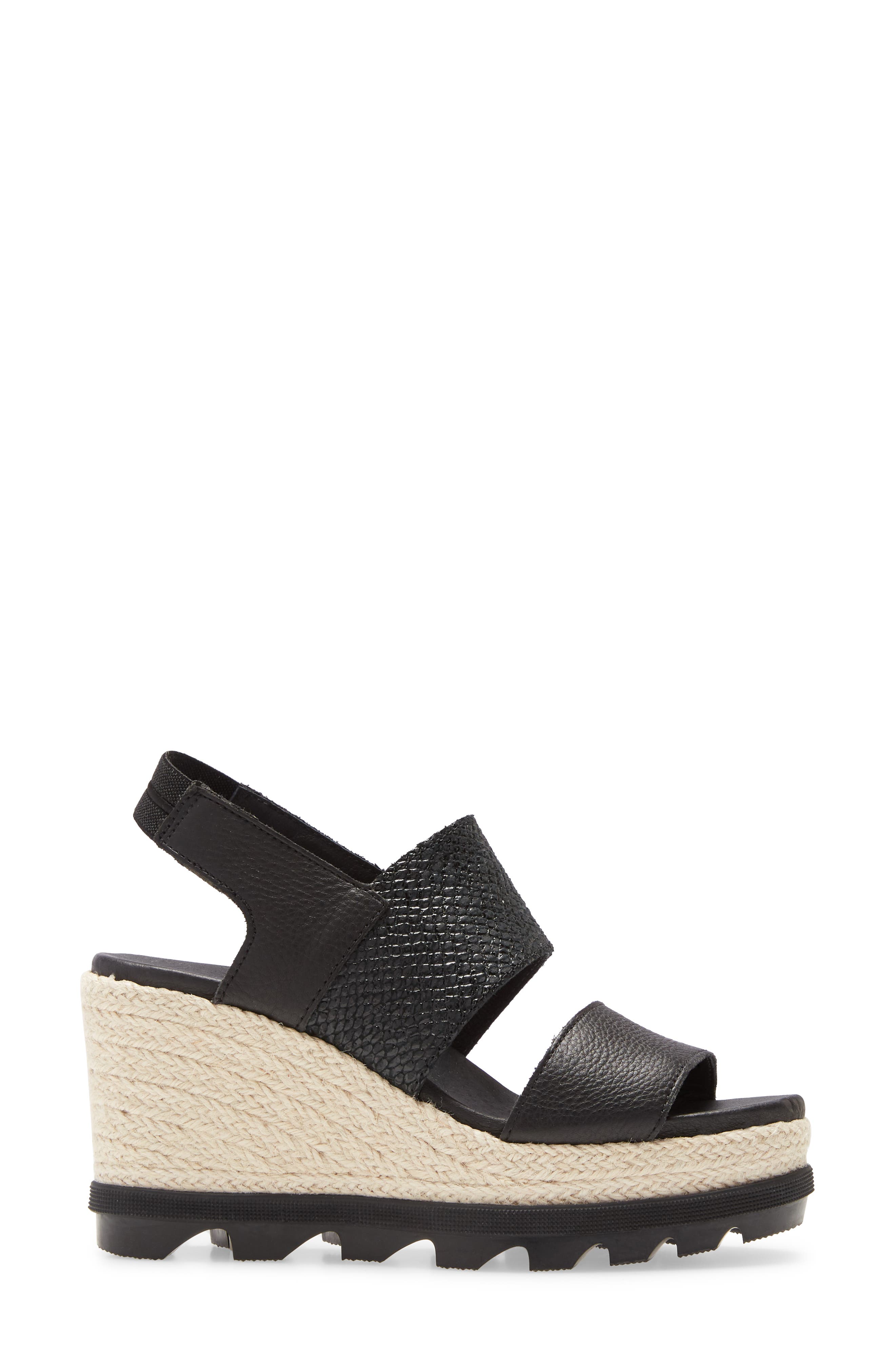 SOREL Joanie II Slingback Platform Wedge Sandal, Alternate, color, 