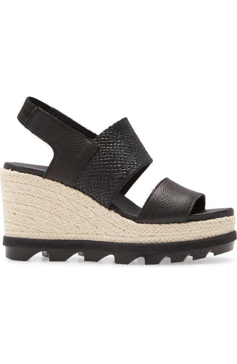 SOREL Joanie II Slingback Platform Wedge Sandal, Alternate, color,