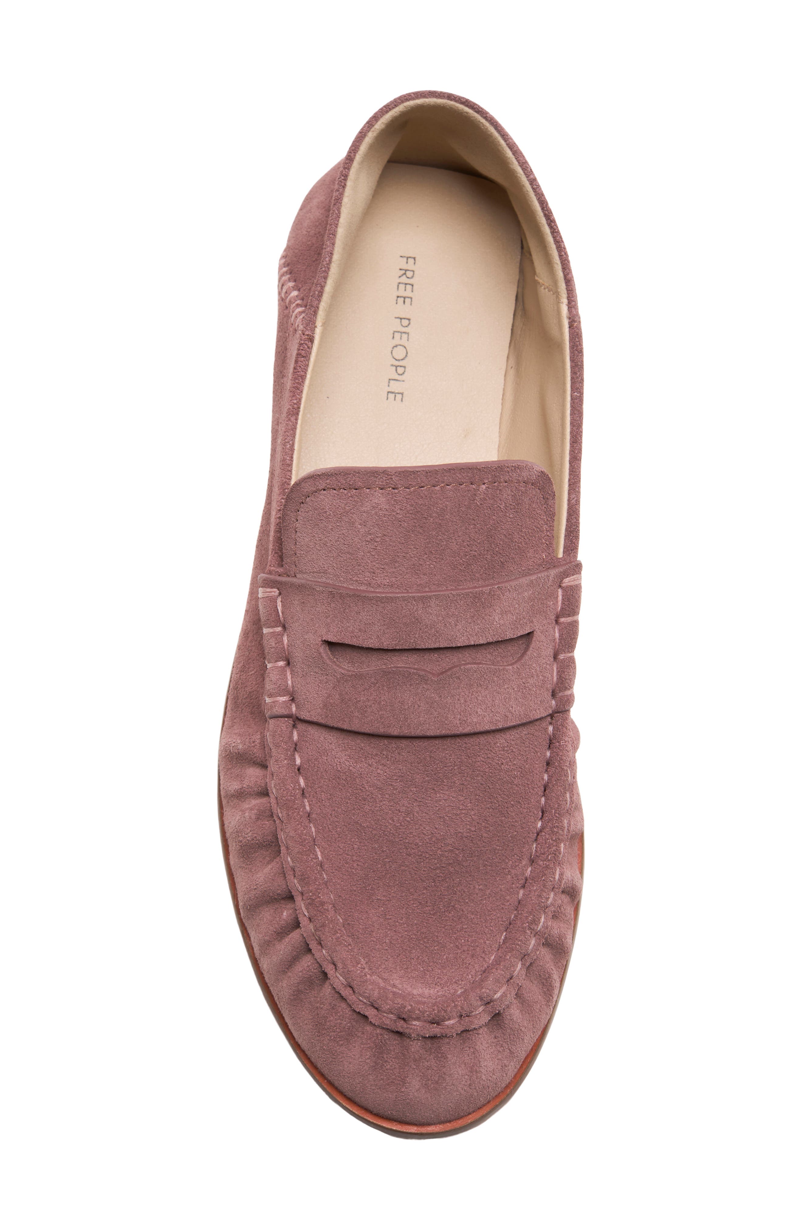 Carry On Loafer, Alternate, color, DUSTY VIOLET SUEDE
