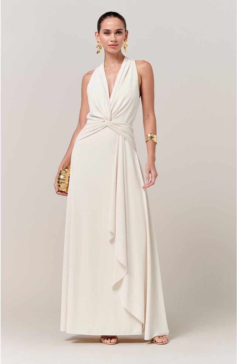 SAVEL Hennie Midi Dress, Main, color, Ivory