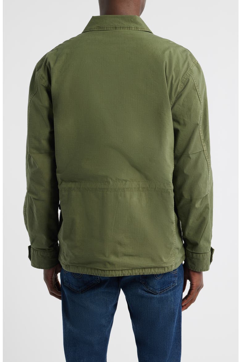 Anderson Ripstop Cotton Field Jacket, Alternate, color, SULFUR COASTAL MOSS