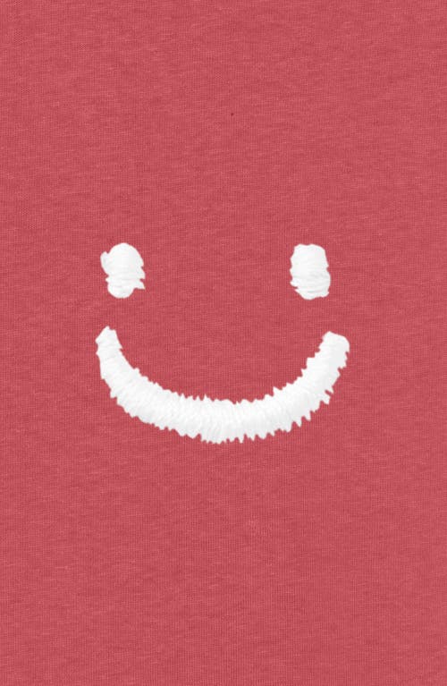 Dalix Mens Lil Smile Midweight Garment Dye Tee
