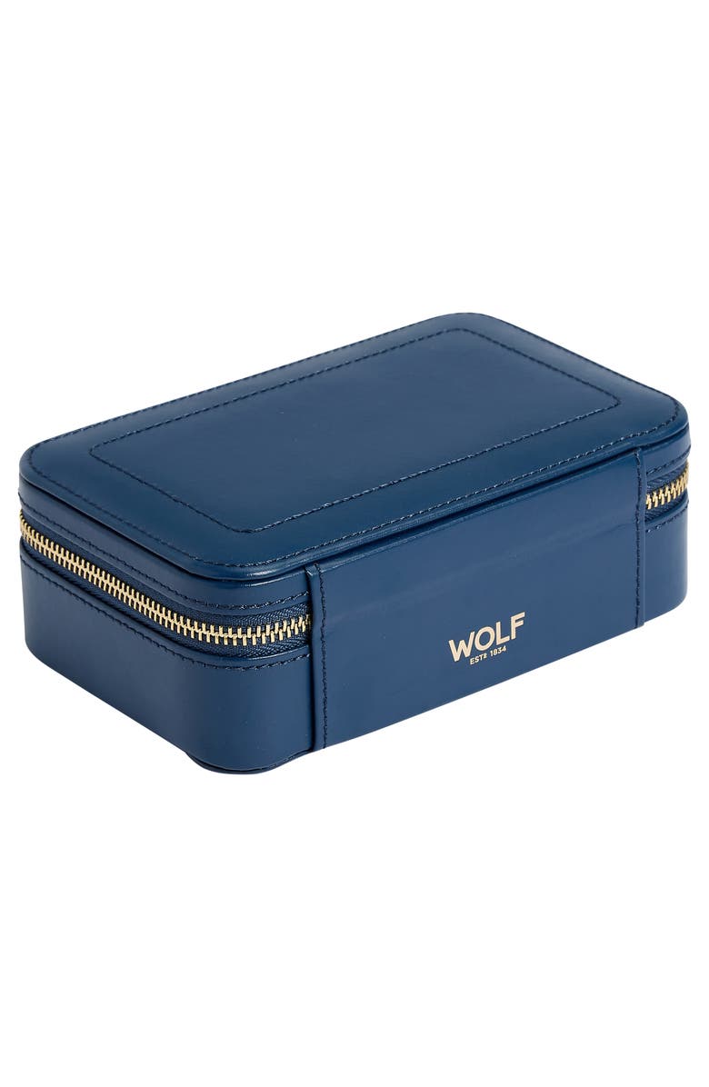 WOLF Sophia Travel Zip Case, Alternate, color, Indigo