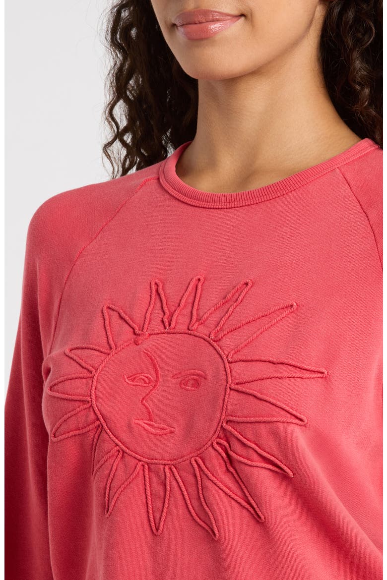 Cloud 9 Terry Sweatshirt, Alternate, color, WASHED RED