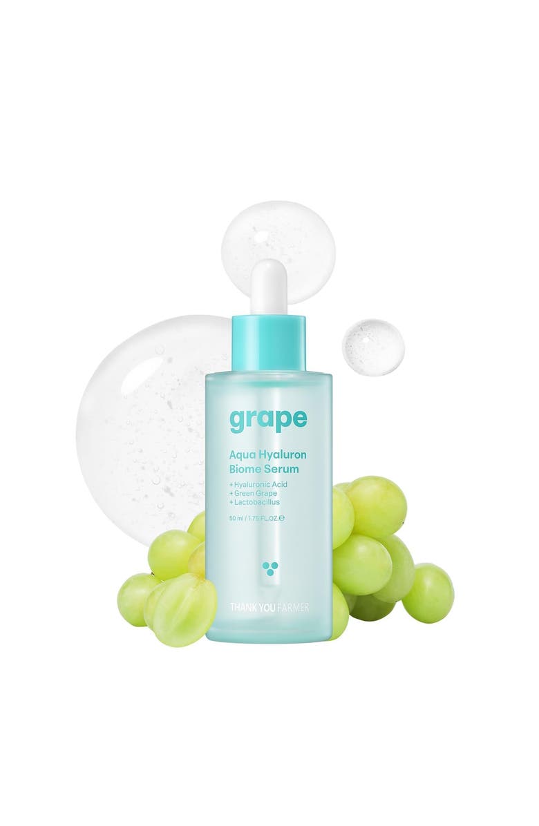 THANK YOU FARMER Grape Aqua Hyaluron Biome Serum, Main, color, NO COLOR