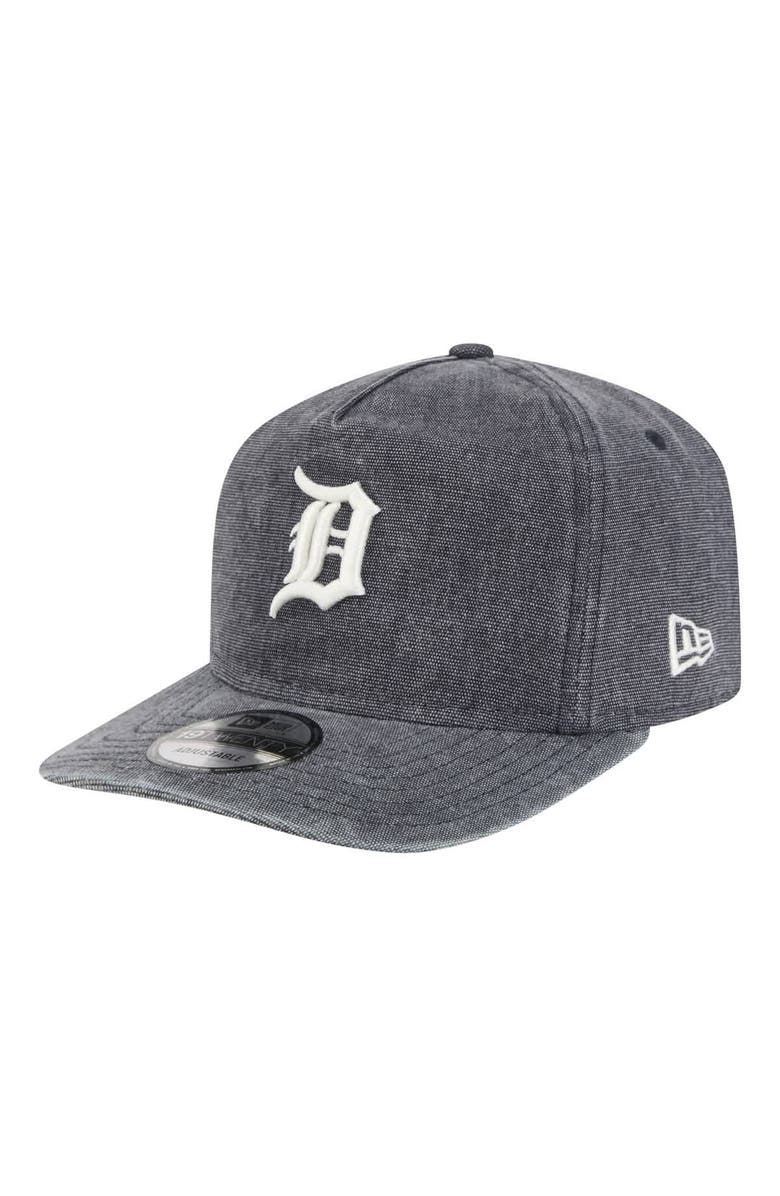 New Era Men's New Era  Navy Heather Detroit Tigers  Denim Classic 19TWENTY Adjustable Hat, Main, color, Heather Navy