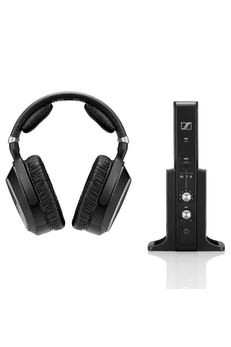 RS 195 RF Wireless Headphone Systems for TV Listening, Alternate, color, Black