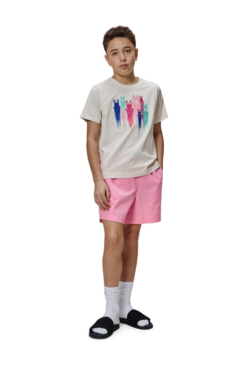Kids' Cosmo Embroidered Graphic T-Shirt, Alternate, color, PRISTINE